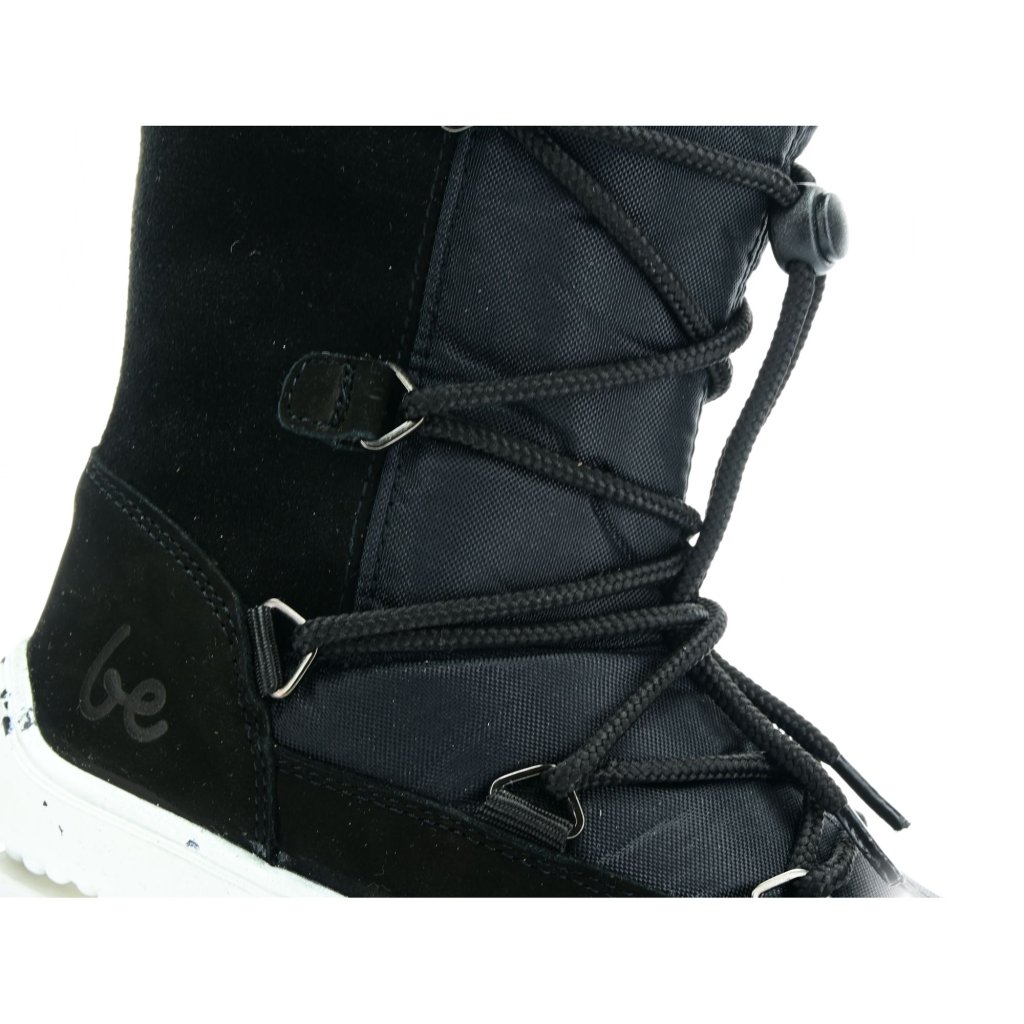 Be Lenka Snowfox Kids 2.0 Schwarz Winterbarfußschuhe