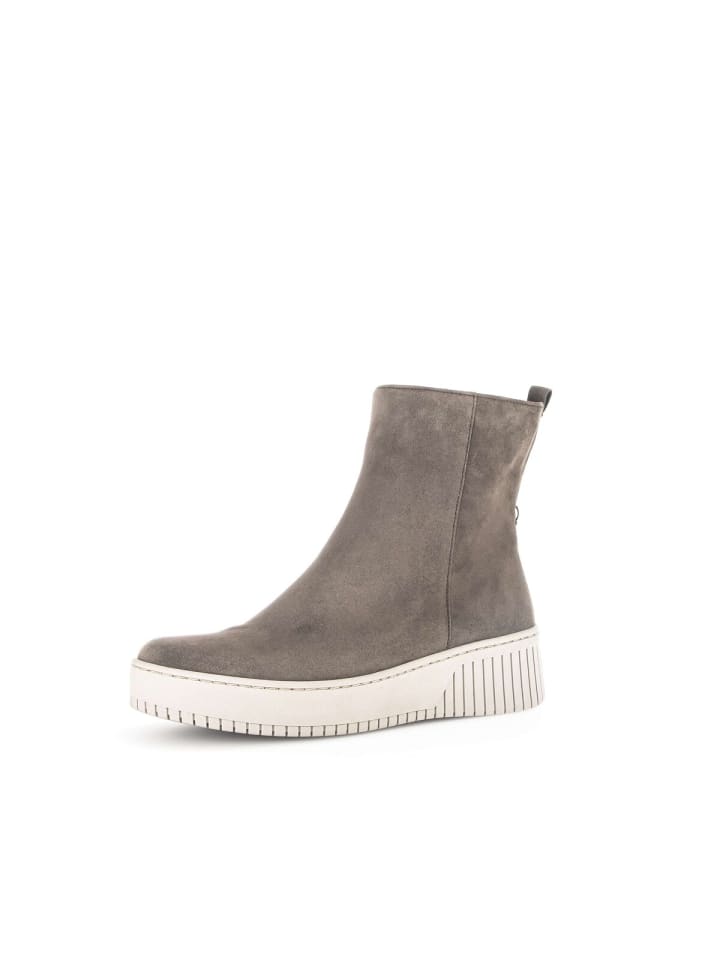 Gabor Fashion Sportliche Stiefeletten in grau günstig kaufen 42