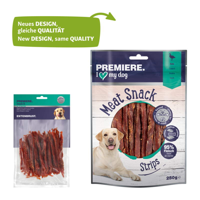 PREMIERE Snacks PREMIERE Entenbrust in Streifen 250g