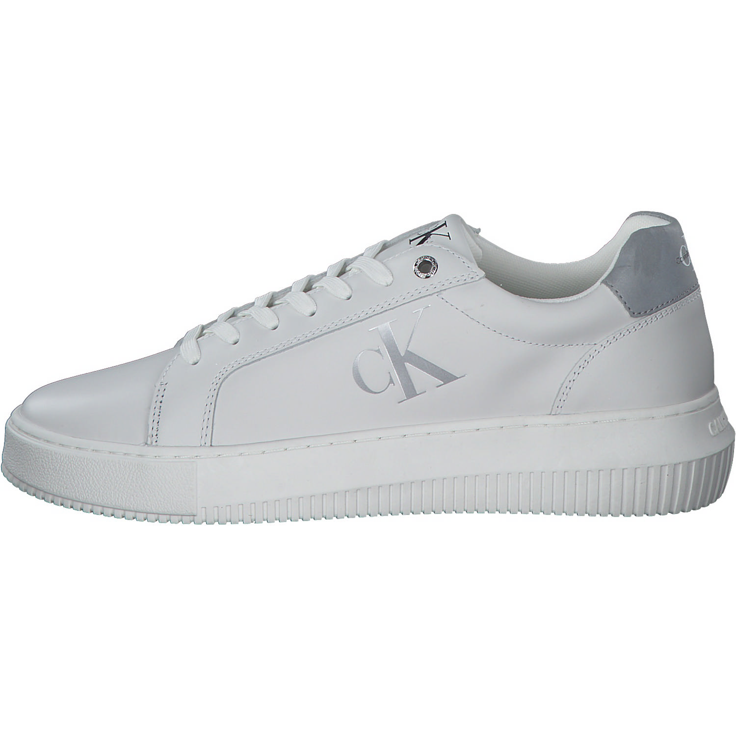 Calvin Klein YW0YW0070I, Sneakers Low, Damen, Weiß