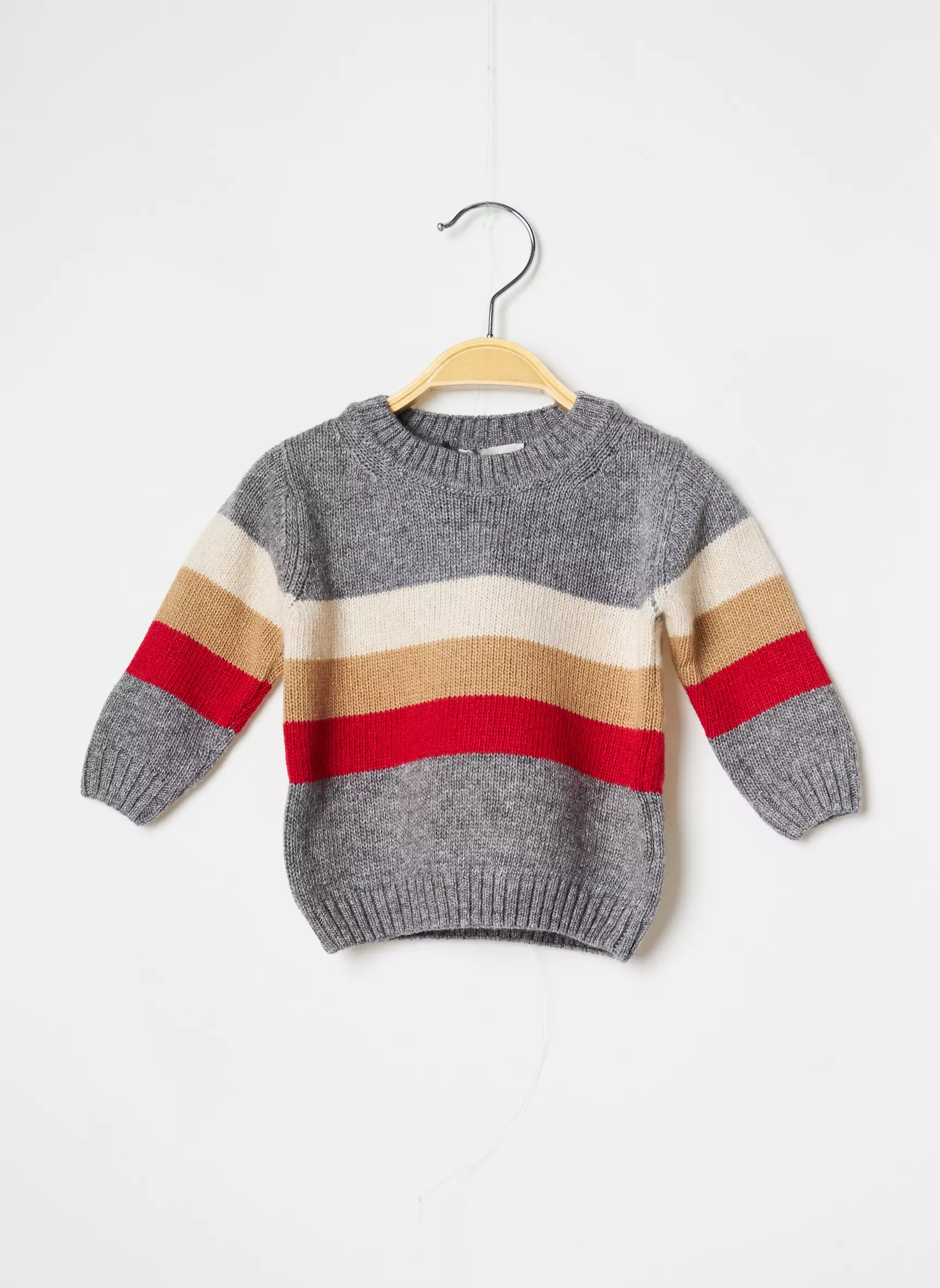 J O Milano Pulls Garcon couleur gris