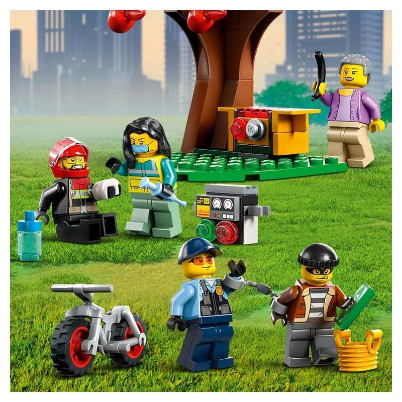 60371 Le QG des véhicules d'urgence LEGO City