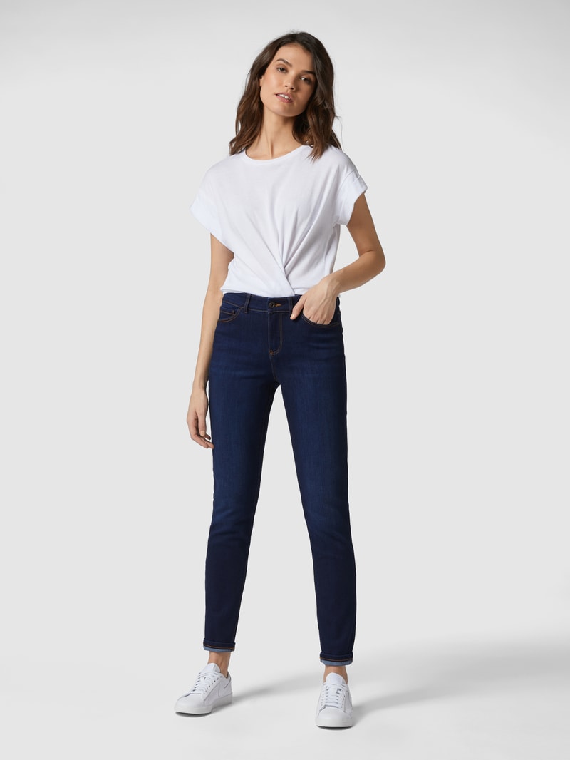 Light Stone Washed Skinny Fit Jeans in jeans