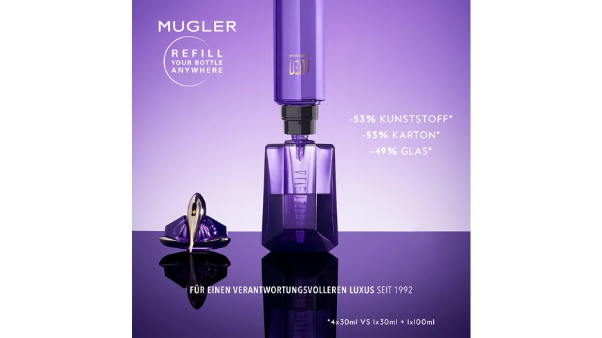 MUGLER Alien Eau de Parfum Nachfüllbar 100 ml
