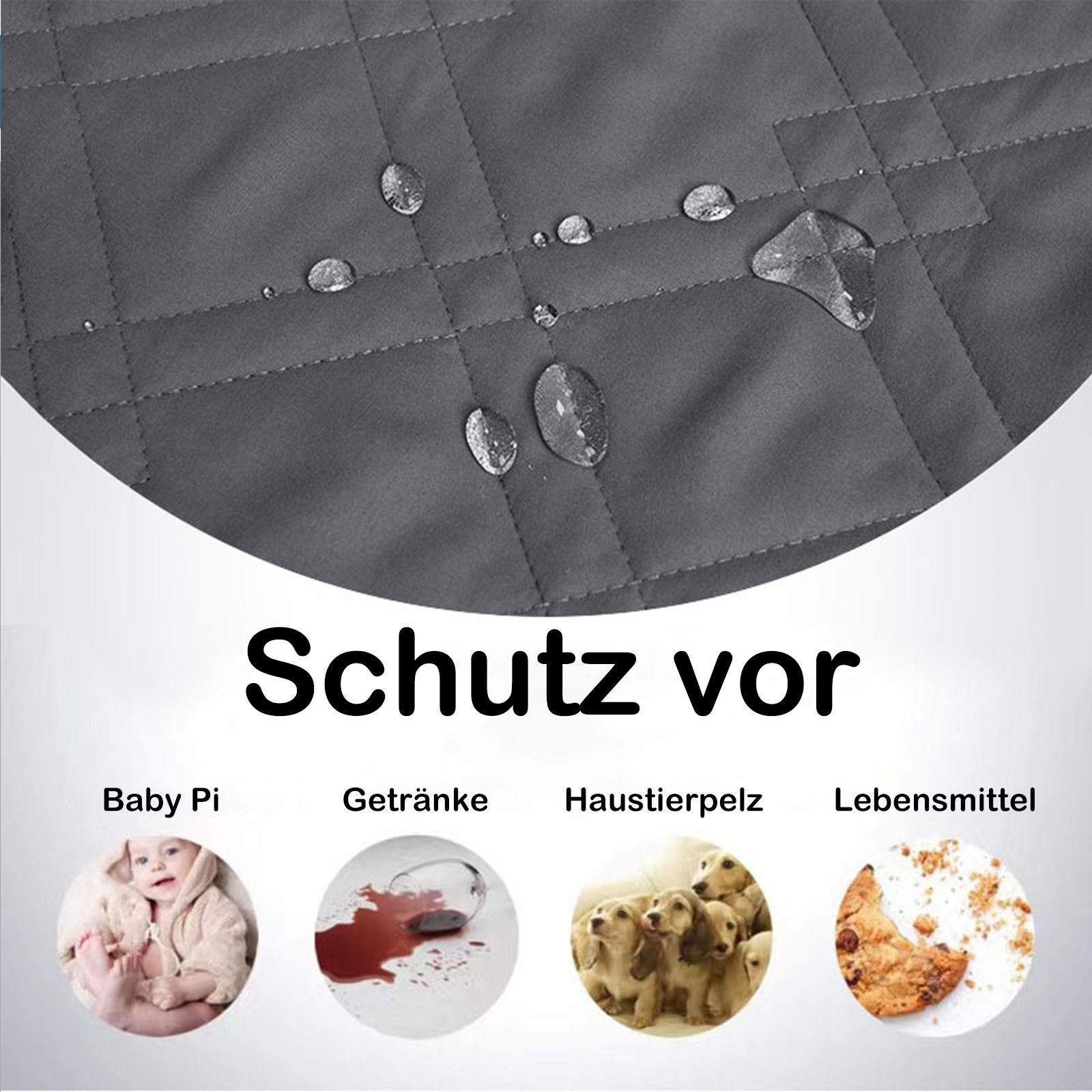 Matratzenschoner Tagesdecken Tagesdecke Haustier Hund Katze Bettschutz Qelus