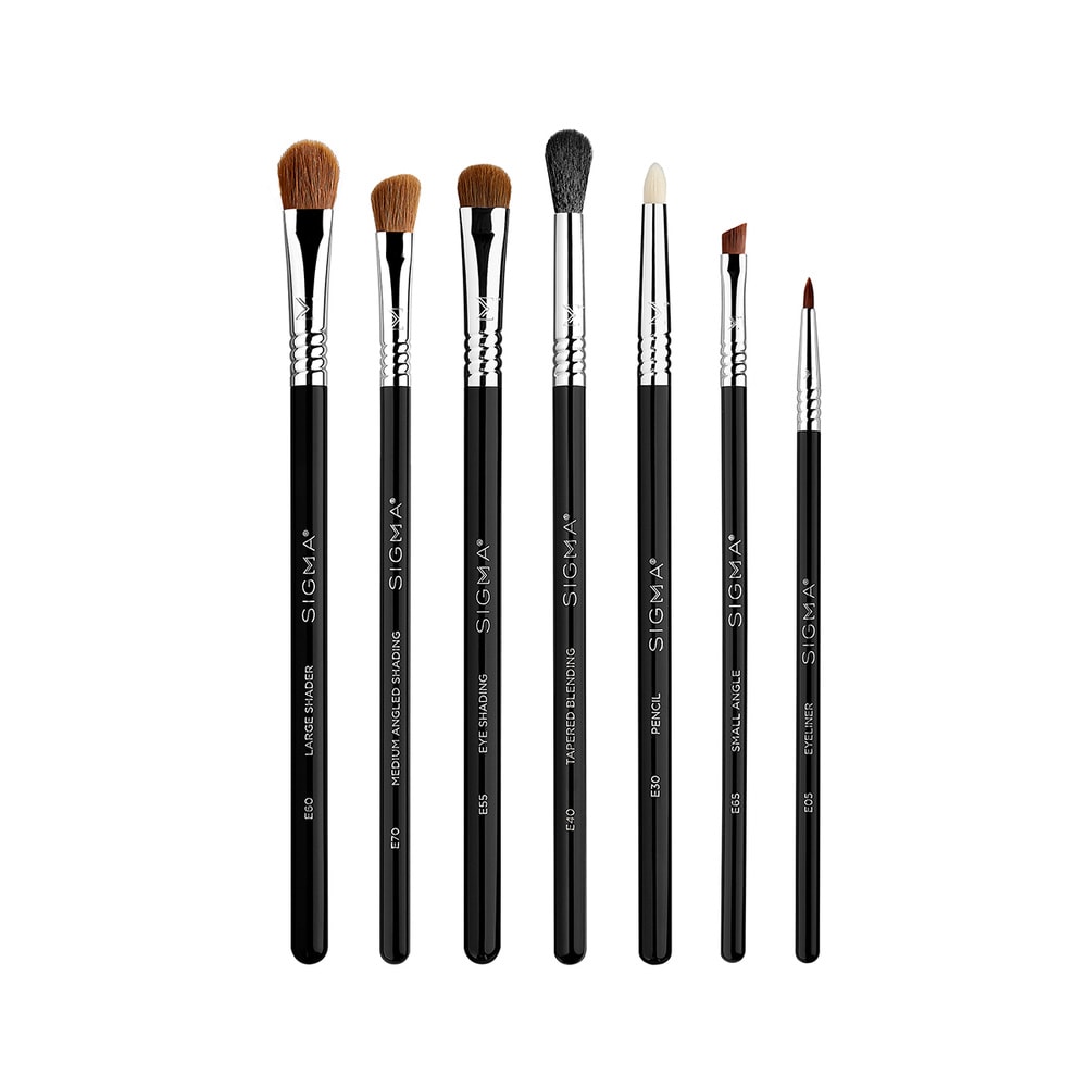 Sigma beauty ensemble basique de pinceau pour les yeux ensemble de pinceaux