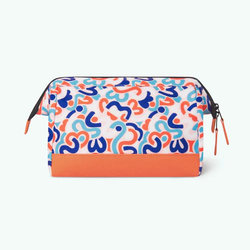 Orange Hoi An toiletry bag