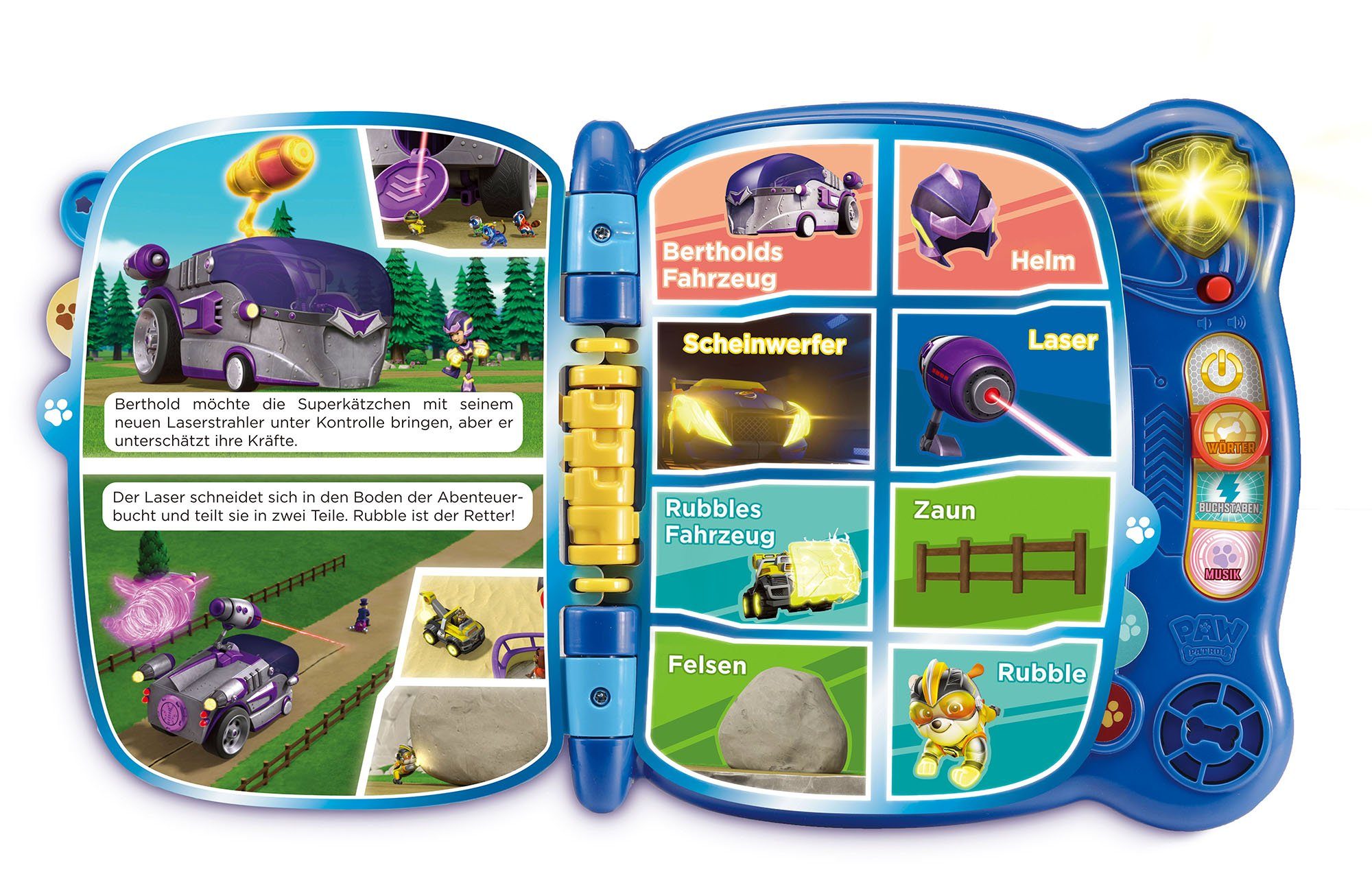 Vtech® Kindercomputer PAW Patrol, Mighty Pups Lernbuch