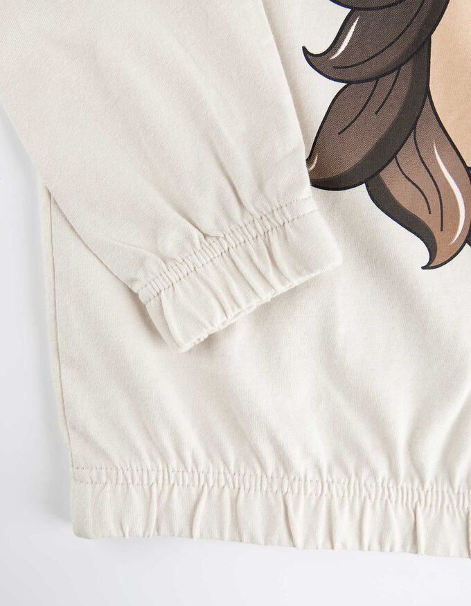 Hoodie - gebundener Saum