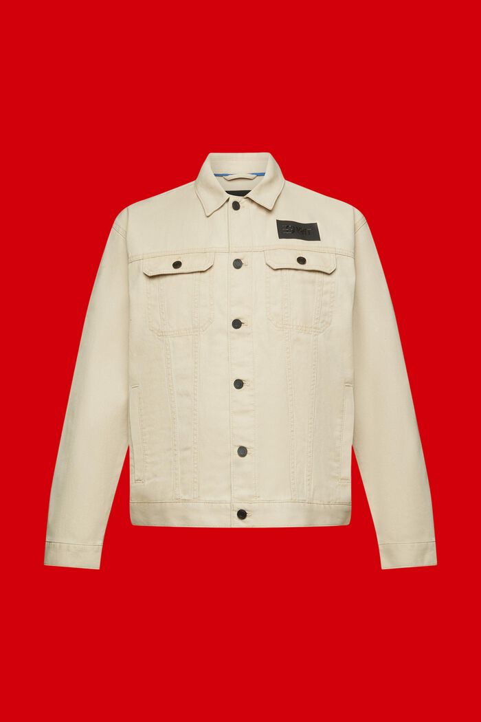 Truckerjacke aus Denim im Oversize-Look