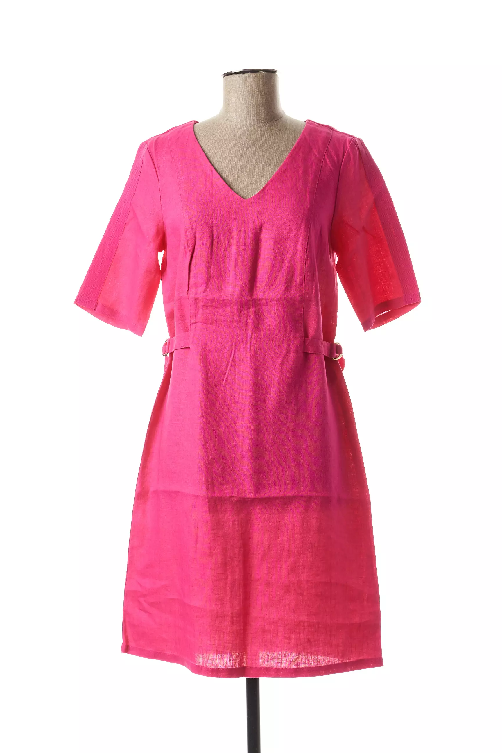 Julie Guerlande Robes Mi Longues Femme couleur rose