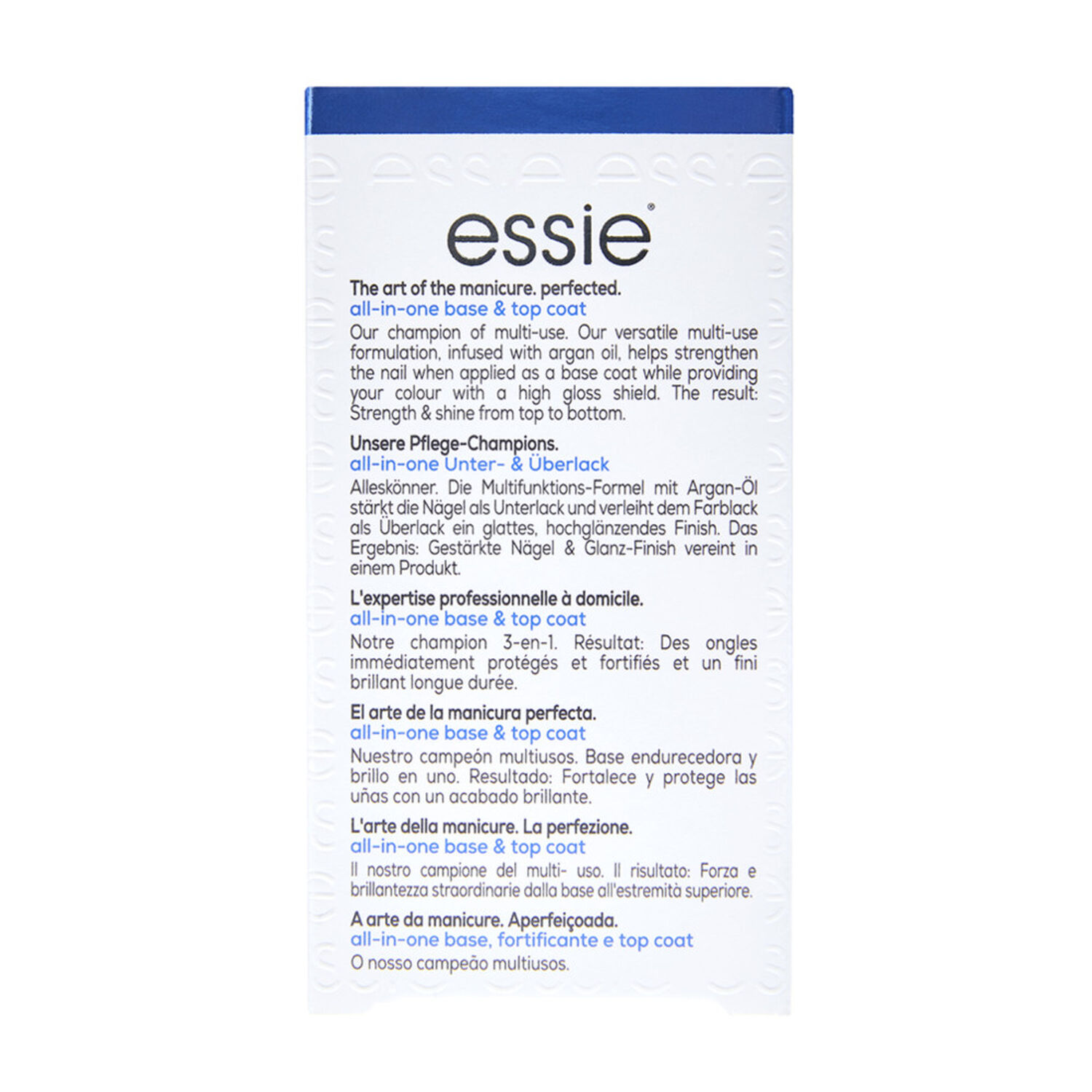 Essie all-in-one Base & Top Coat