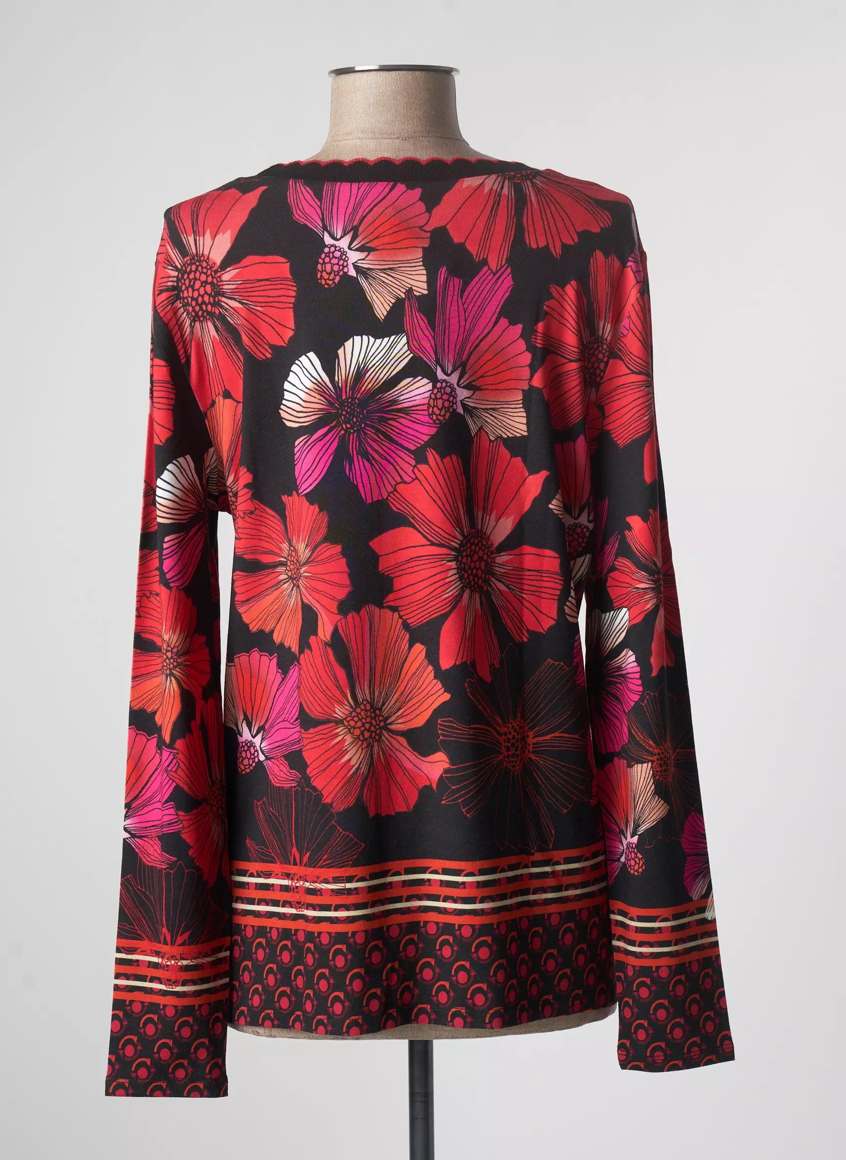 Joy Of Life Tops Femme couleur rouge