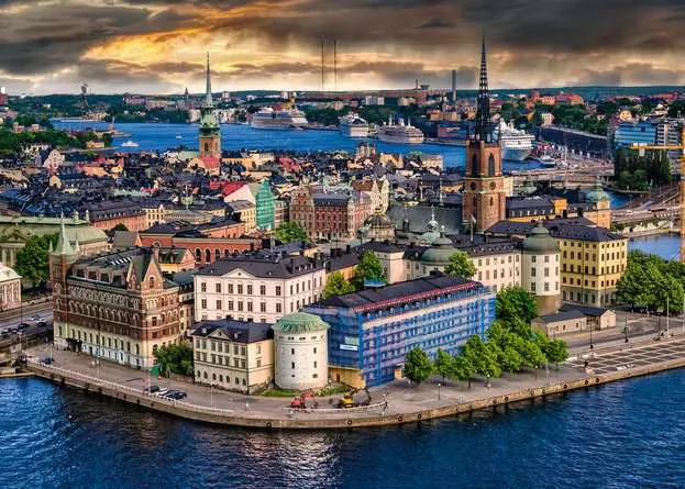 Puzzle 1000 Teile - Stockholm, Schweden