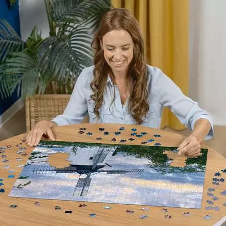 Puzzle 1000 Teile - Windmühle bei Retz