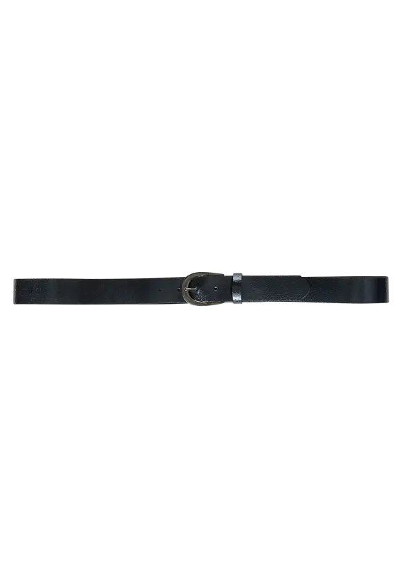 Street One Crushed Foil Leather Belt