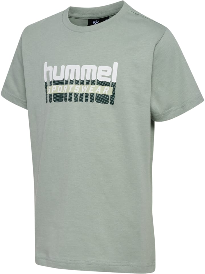 Hummel Hummel T-Shirt Hmltukas Kinder in BLACK IRIS/ICEBERG GREEN günstig kaufen