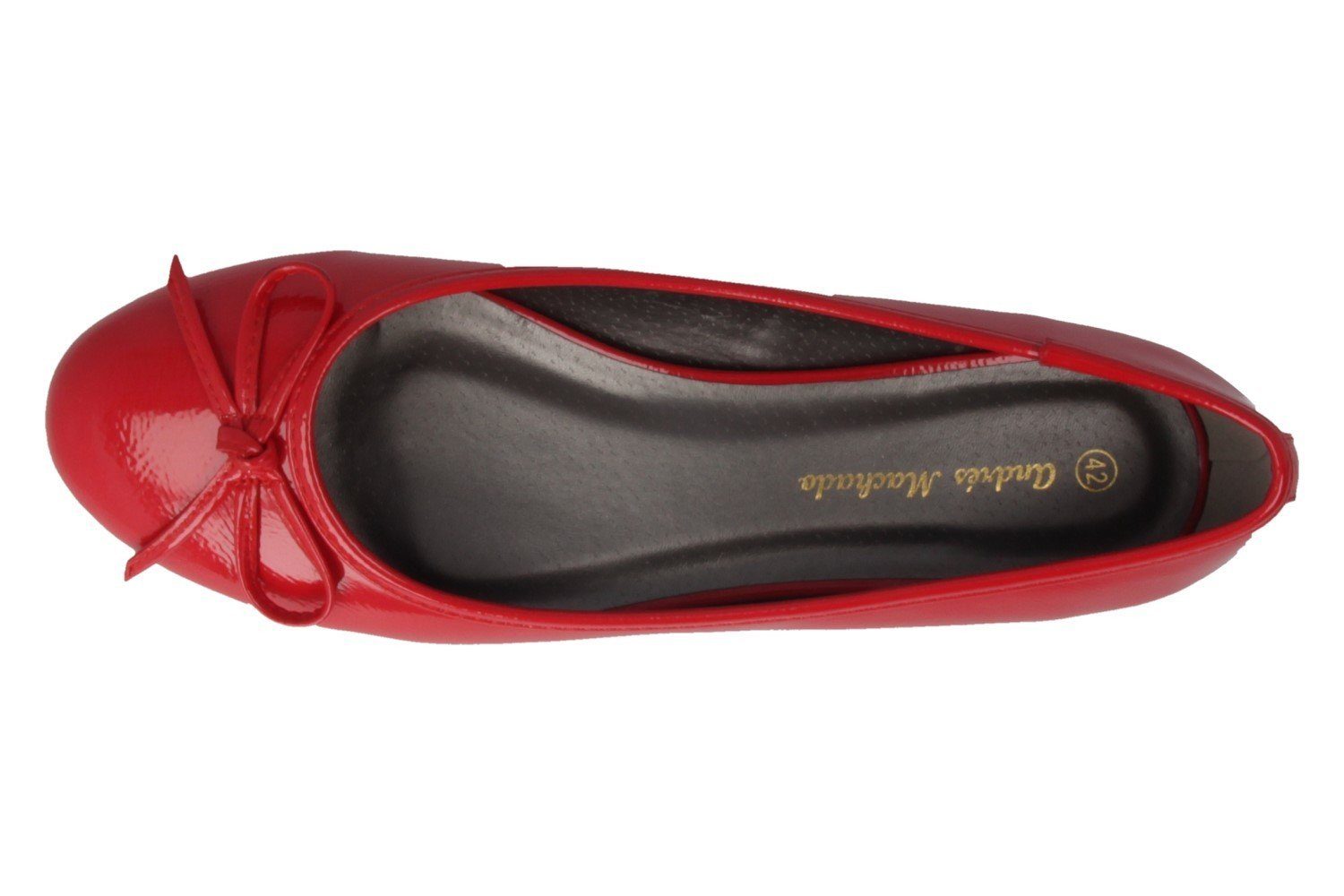 Andres Machado TG104 Charol Rojo Ballerina