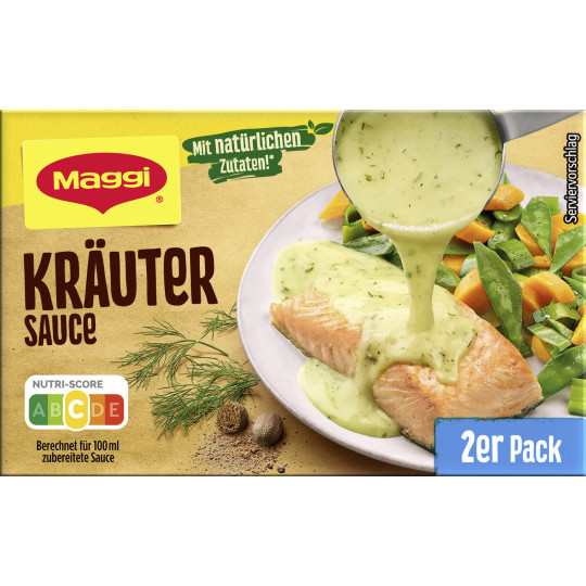 Maggi Kräuter Sauce ergibt 2x 250ML