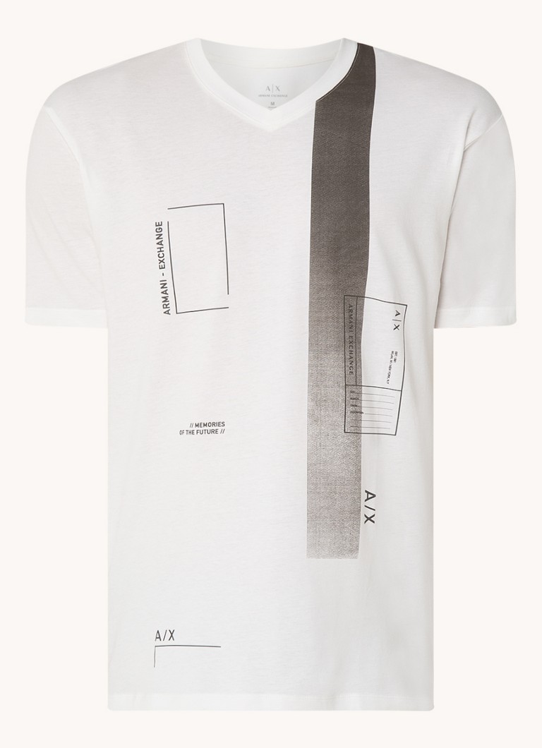 Armani Exchange T-krekls ar logotipa apdruku