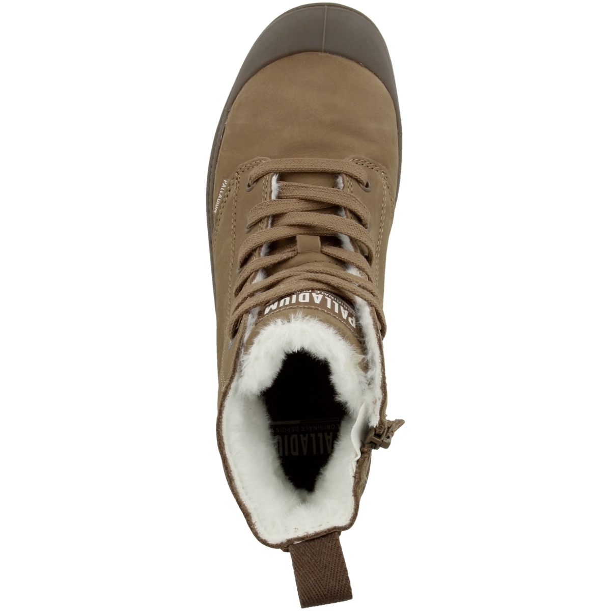 Palladium Pampa Hi Zip WL Schnürboots braun