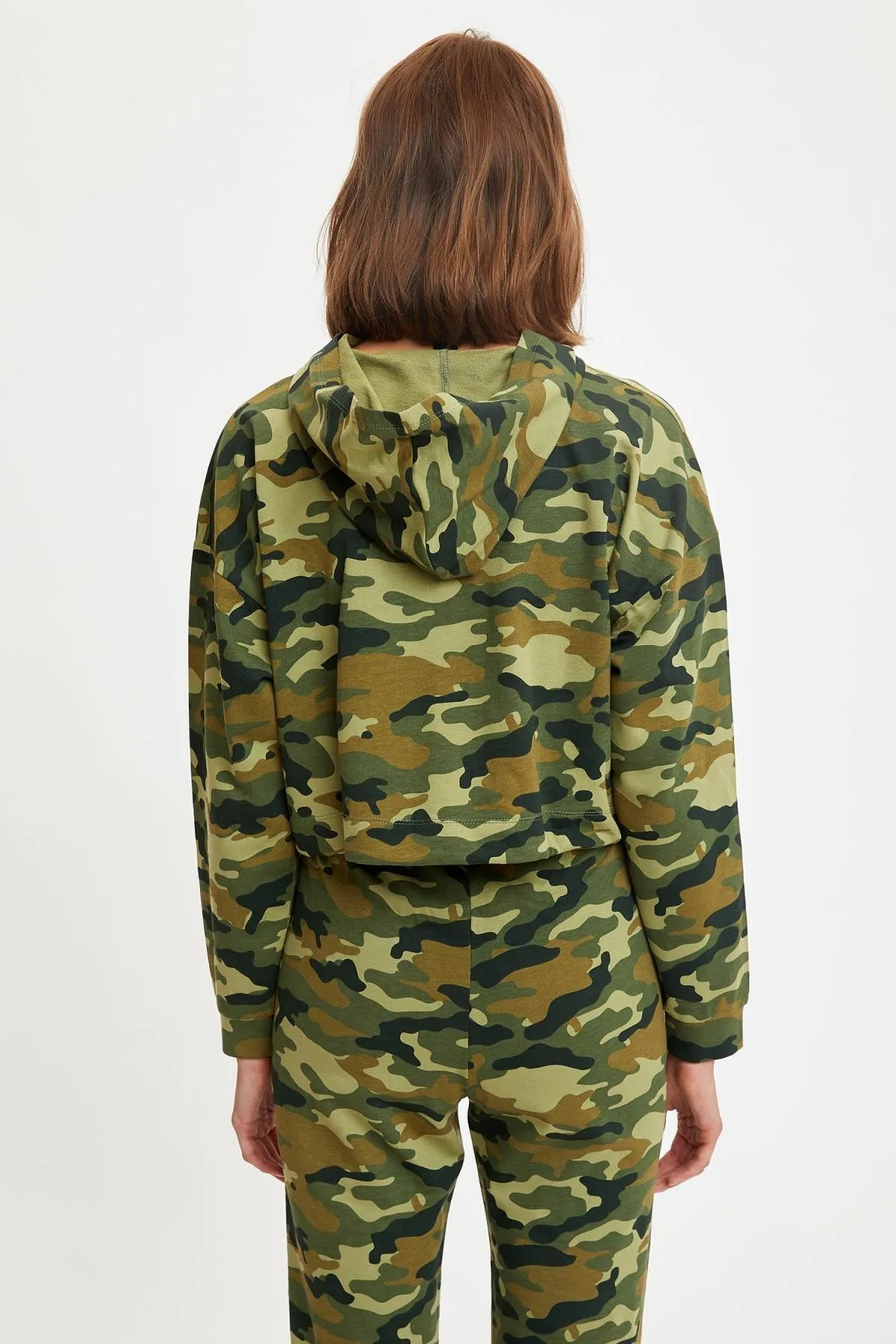 DeFacto  Pyjamaoberteil - Grün - Camouflage