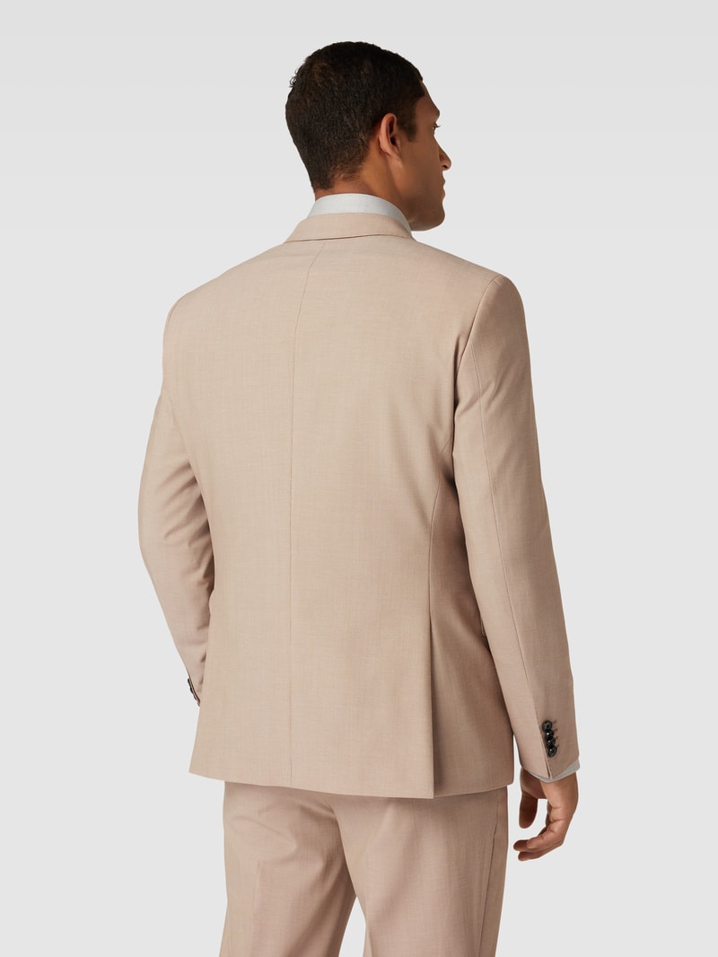 2-Knopf-Sakko mit Woll-Anteil Modell 'Jasper' in beige