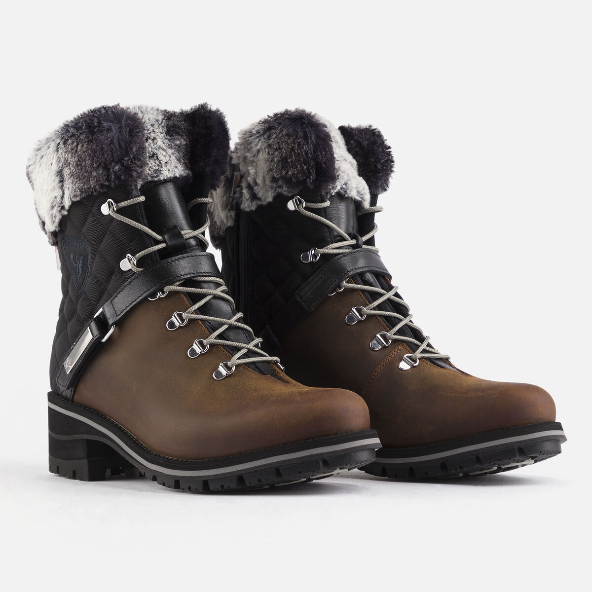 1907 Megeve 2.0 Brown Wax Damenstiefel