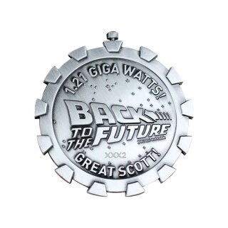 Zurück in die Zukunft Medaille Logo Limited Edition