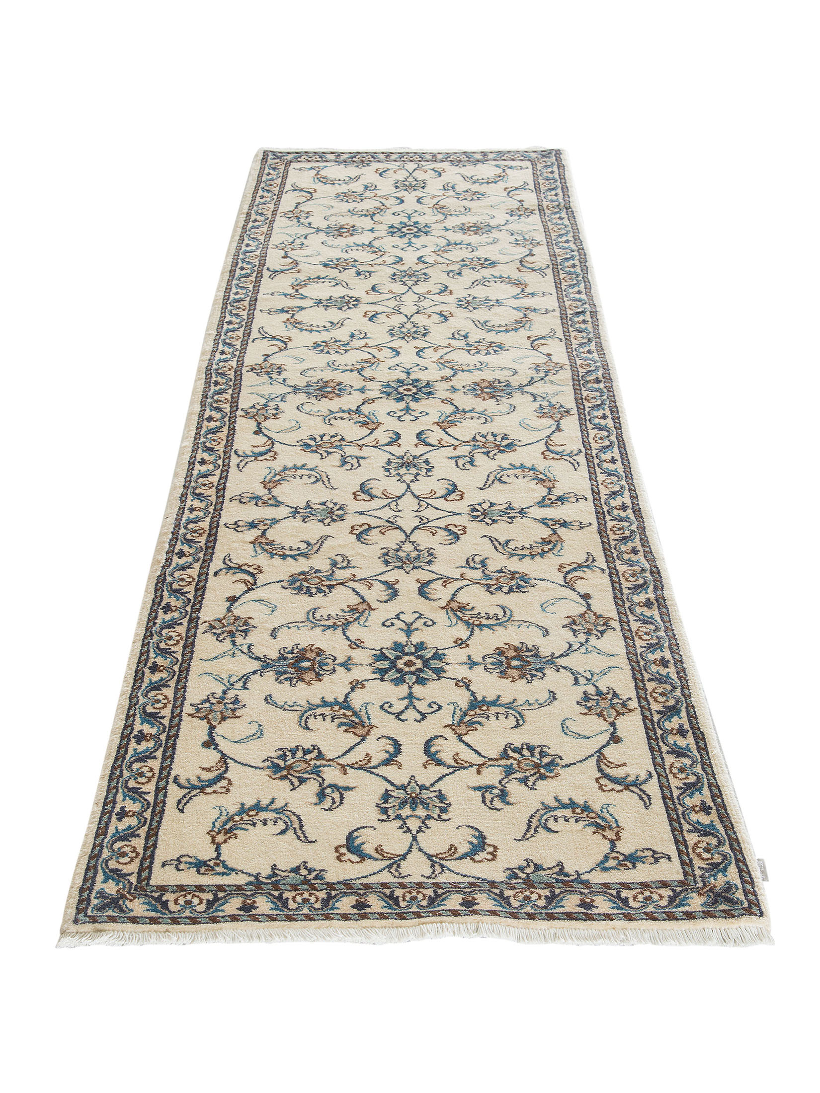 Kaschmar Nain 12 Lah ca. 77 x 298 cm, Unikat / Einzelstück
