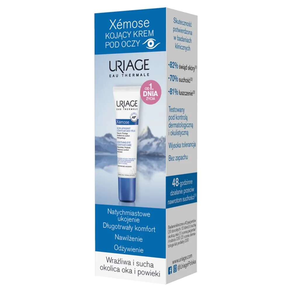 Uriage Xemose raminamasis paakių kremas