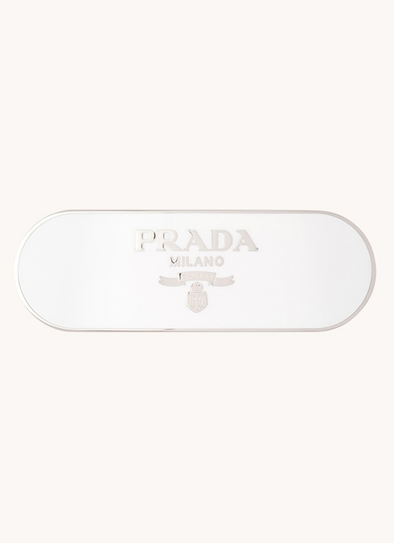 Prada plaukų segtukas su logotipu