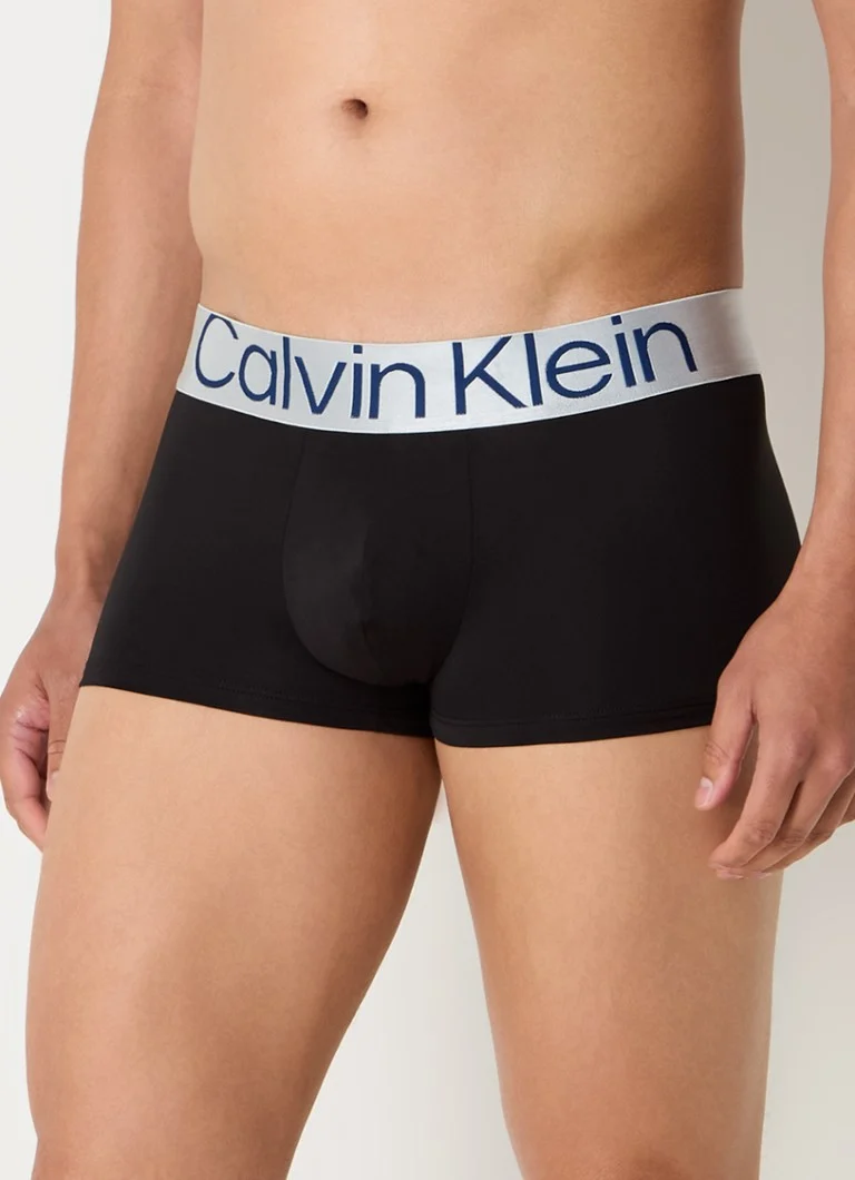 Calvin Klein Reconsidered Steel boxer shorts with logo waistband in a 3-pack