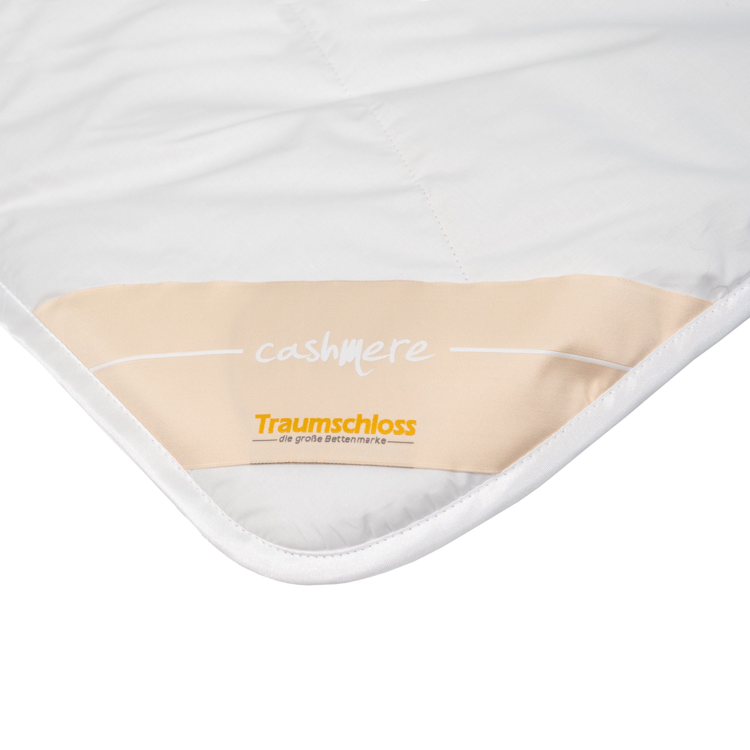 Naturhaarbettdecke, Cashmere, Traumschloss, Füllung: 100% Kaschmir, Bezug: 100% Baumwolle, Edles Himalaya-Kaschmir