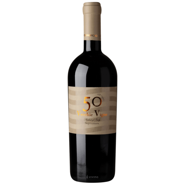 Cignomoro50 Vecchie Vigne Negroamaro Old Vines 2020