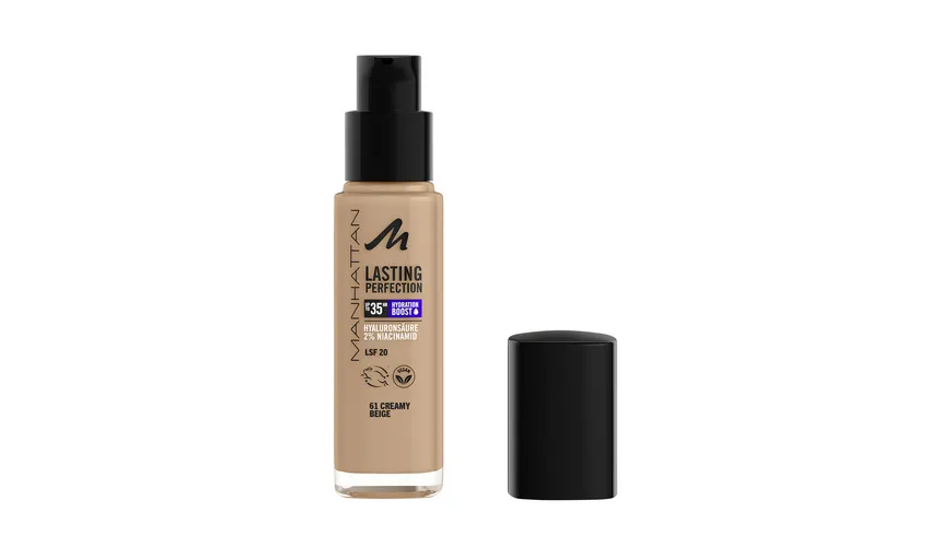 MANHATTAN COSMETICS Lasting Perfection 35HR Foundation 30 ml 61 - Creamy Beige