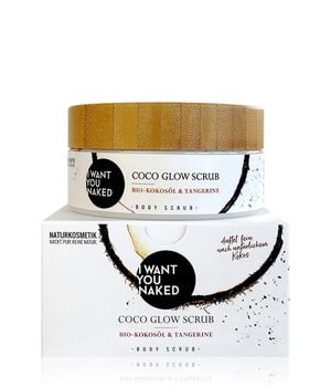 I WANT YOU NAKED Virgin Coconut & Tangerine Körperpeeling-200 ml