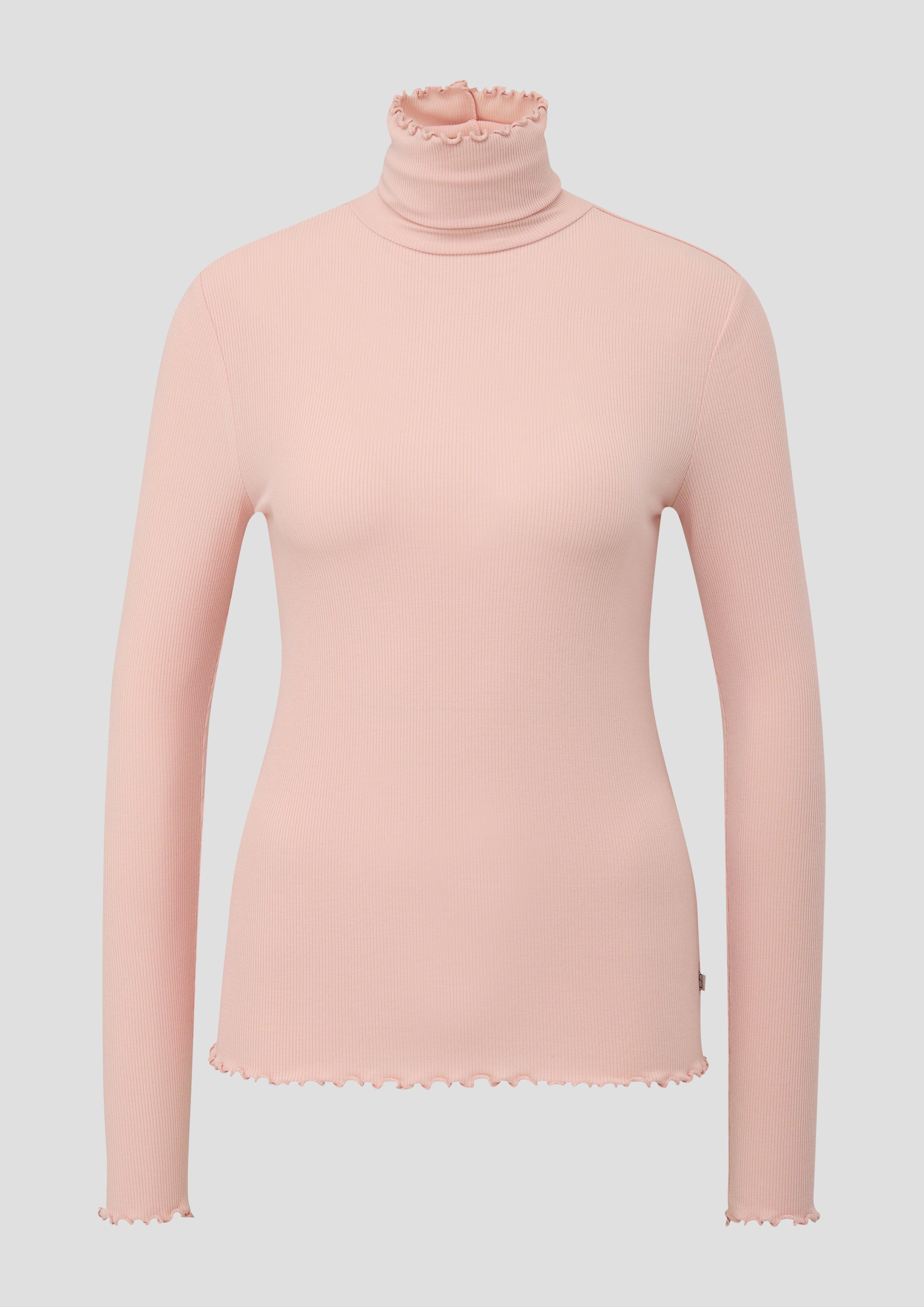 Geripptes Longsleeve aus Modalmix  2138340-2013