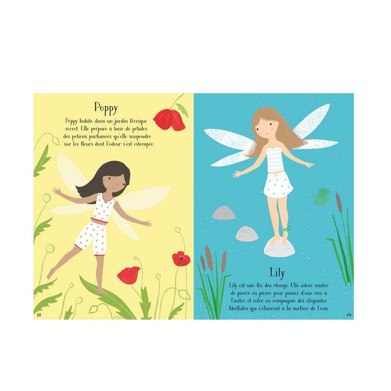 Livre Ma petite collection J'habille mes amies les fées - Usborne
