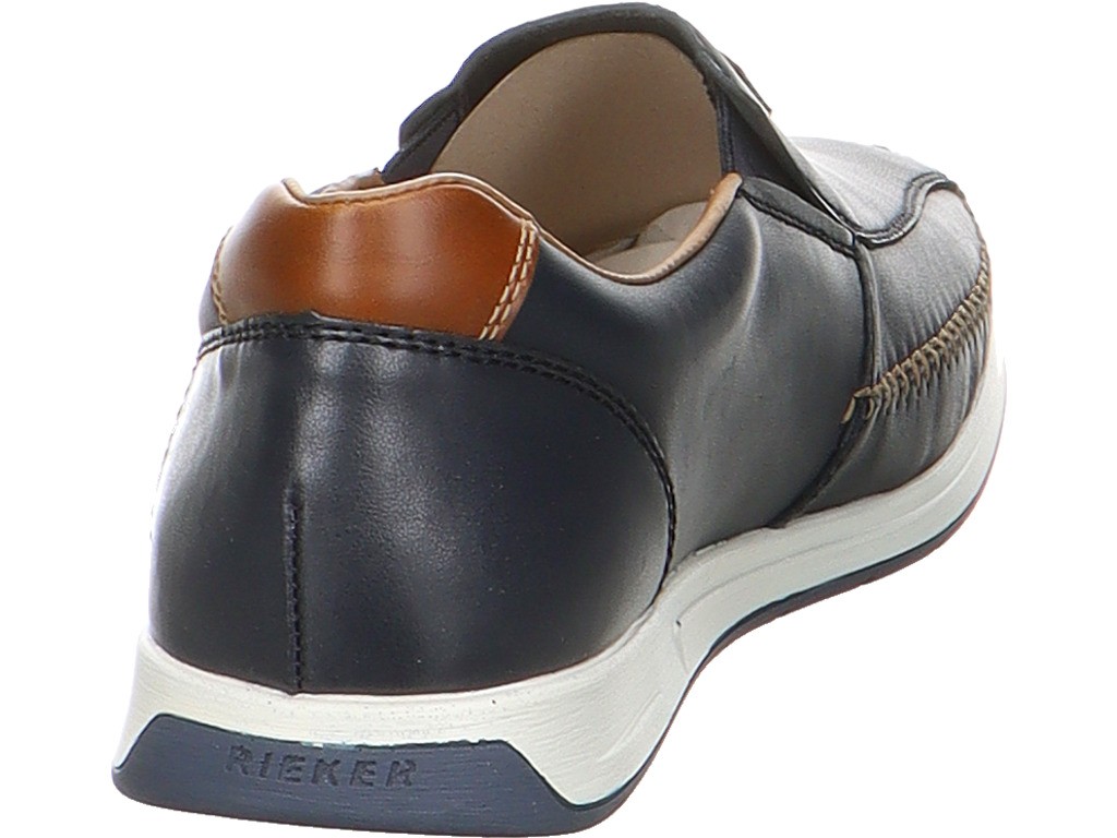 RIEKER Komfort Slipper blau