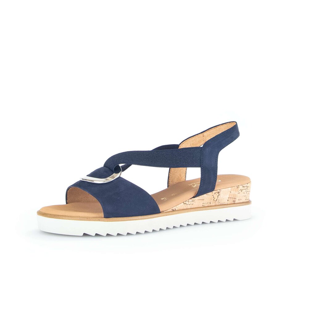 Gabor comfort Keilsandalette blau
