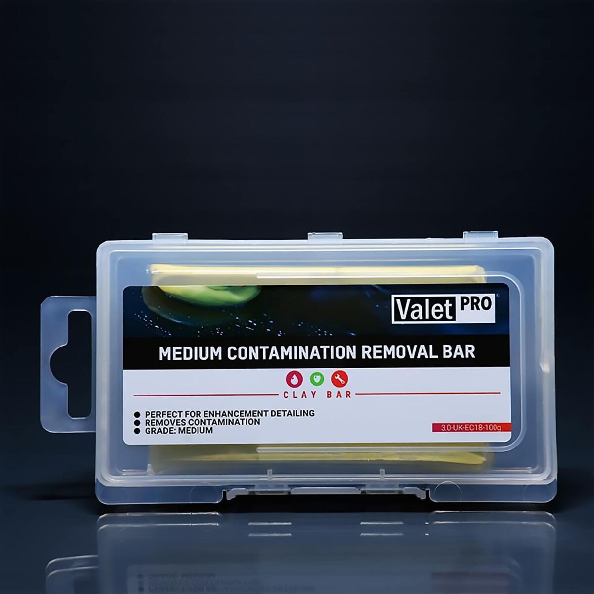 ValetPRO Yellow Contamination Removal Bar Reinigungsknete gelb 100g