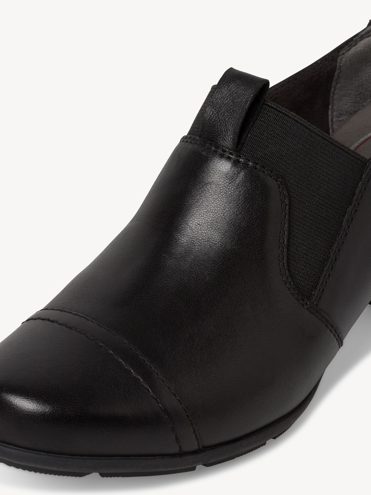 Trotteur en cuir - noir