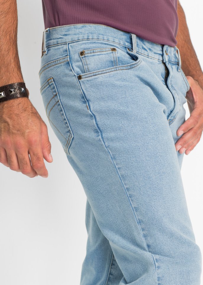 Classic Fit Stretch-Jeans, Straight