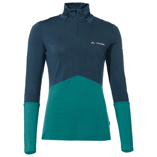 Vaude - Women's Monviso Wool Halfzip Shirt - Merinopullover