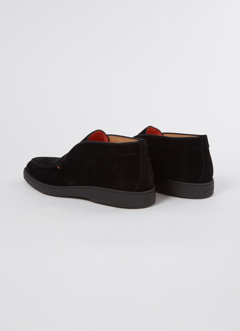 Scarpe slip-on in camoscio Santoni Detroit