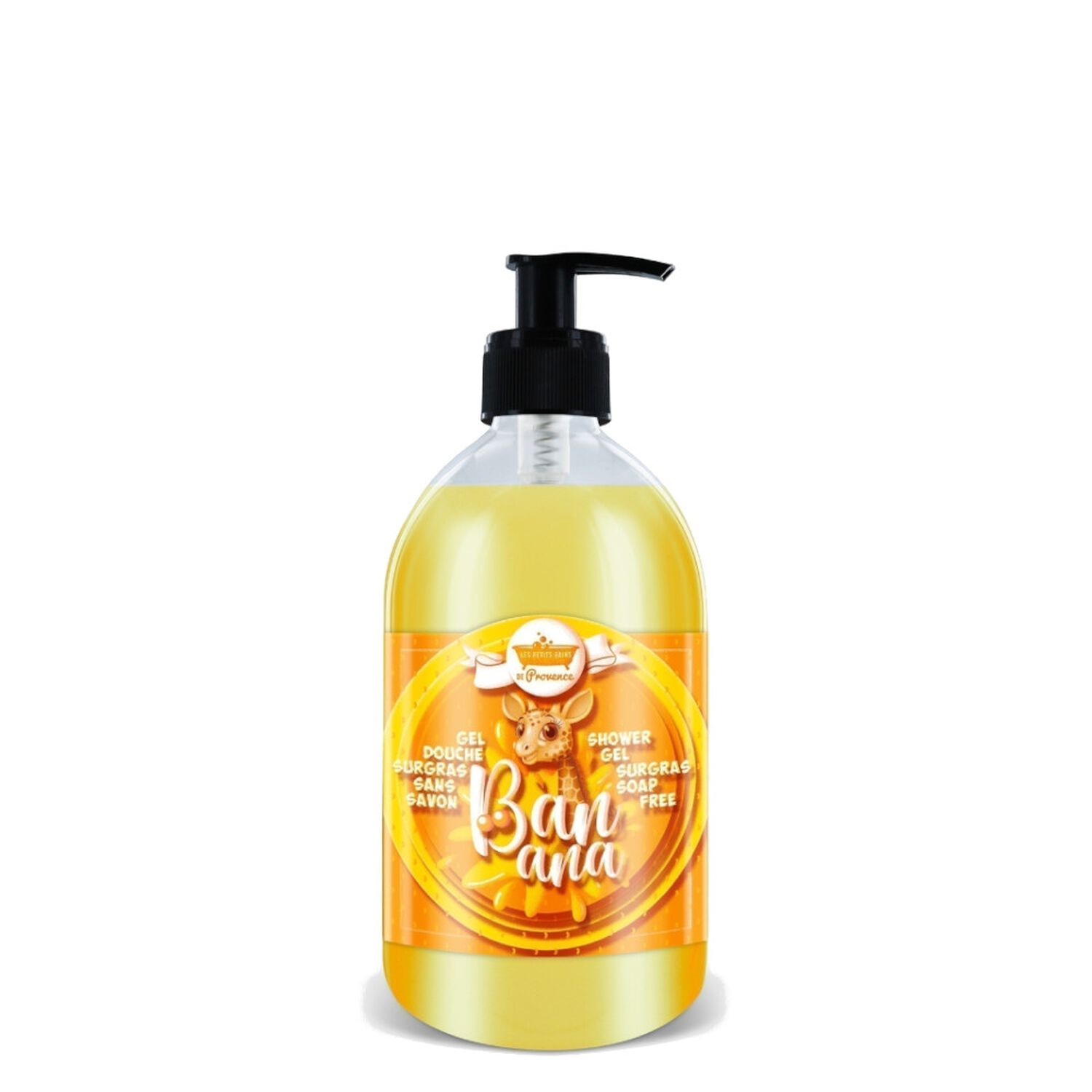 Les Petits Bains de Provence Gel Douche Surgras Sans Savon Parfum Banana