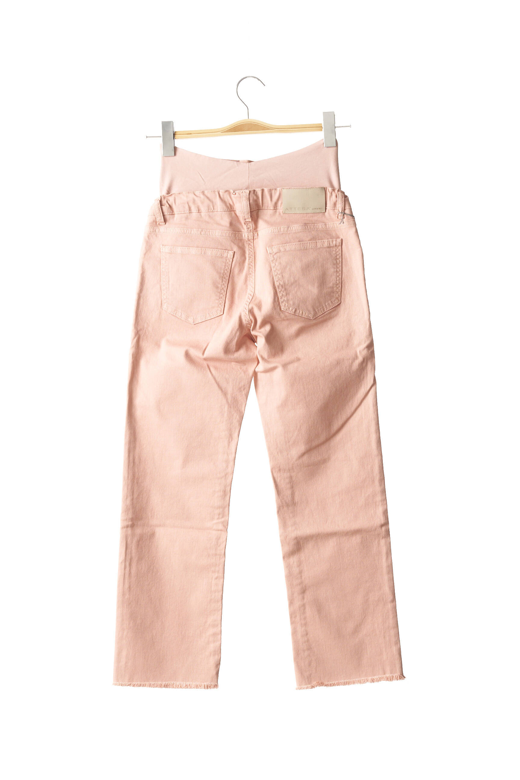 Attesa Pantalons Maternite Femme couleur rose