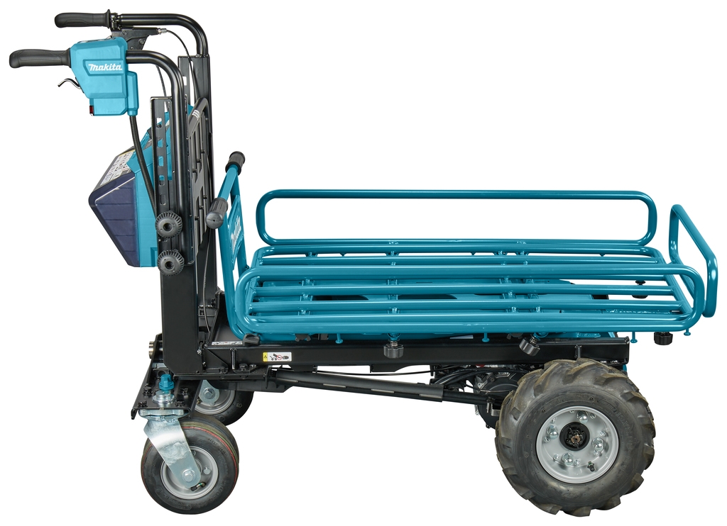Roabă fără fir Makita DCU604Z 2 x 18V cu suport, fără baterii și încărcător