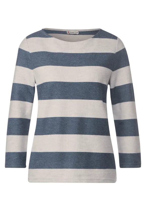 Street One Cosy Streifenshirt